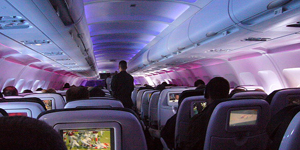 Airbus A320 view for Nantucket charter