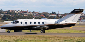 Beechjet 400A view for Nantucket charter