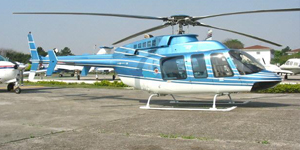 Bell 407 view for Nantucket charter