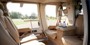 Bell 407 view for Nantucket charter