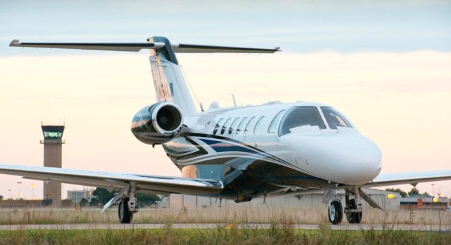 Cessna Citation CJ2 view for Nantucket charter