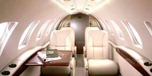 Cessna Citation CJ2 cabin for Nantucket charter