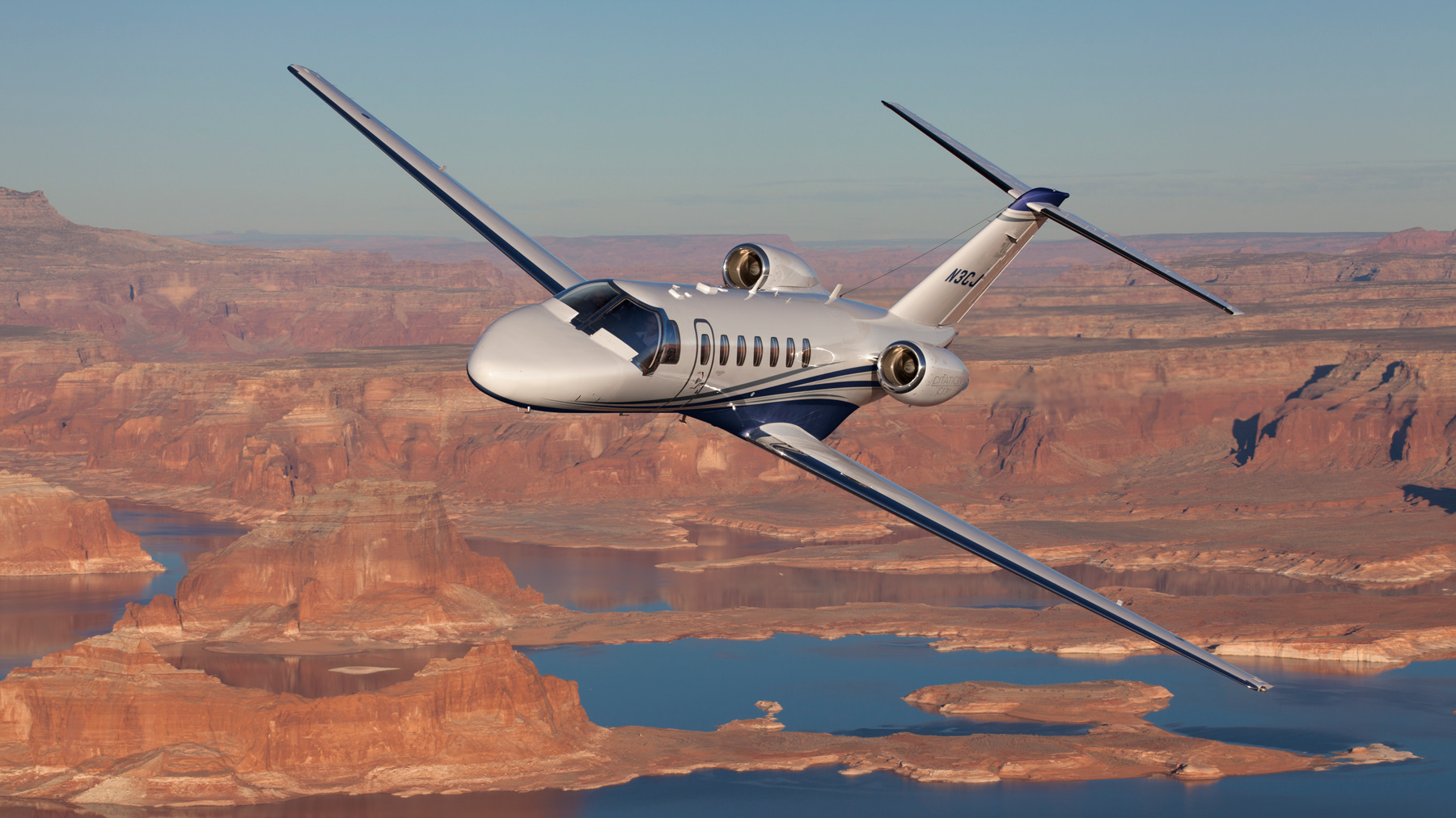 Cessna Citation CJ3 view for Nantucket charter