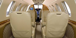 Cessna Citation CJ3 view for Nantucket charter