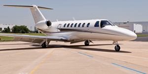 Cessna Citation CJ3 view for Nantucket charter