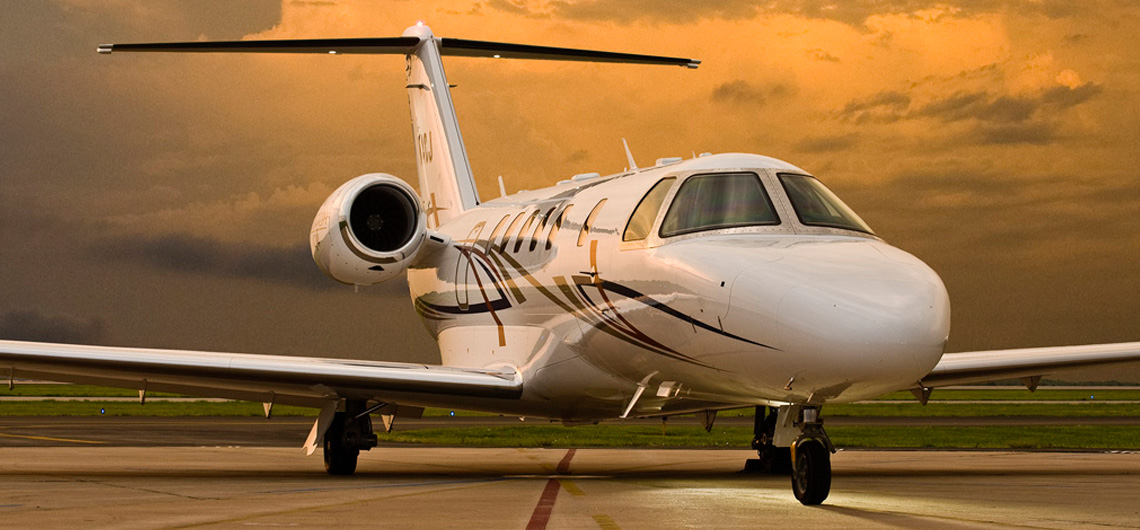 Cessna Citation CJ4 view for Nantucket charter