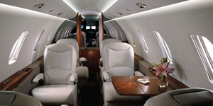 Cessna Citation Excel / XLS view for Nantucket charter