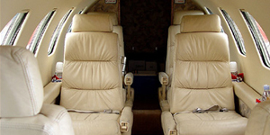 Cessna Citation II view for Nantucket charter