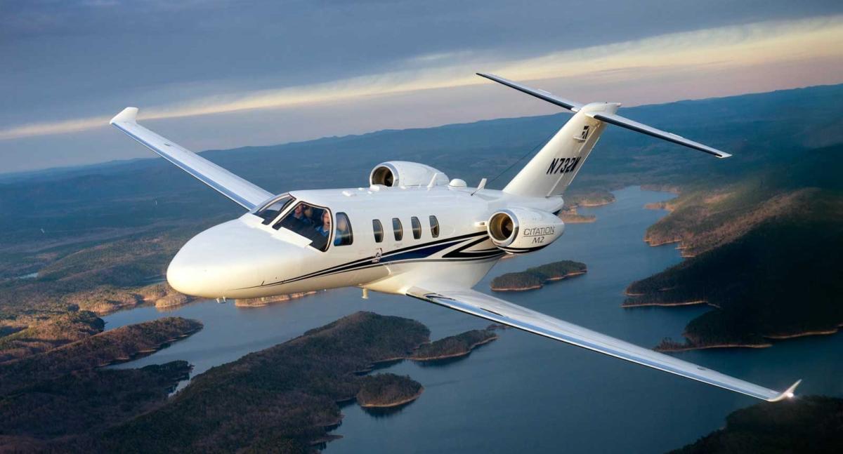 Cessna Citation M2 view for Nantucket charter