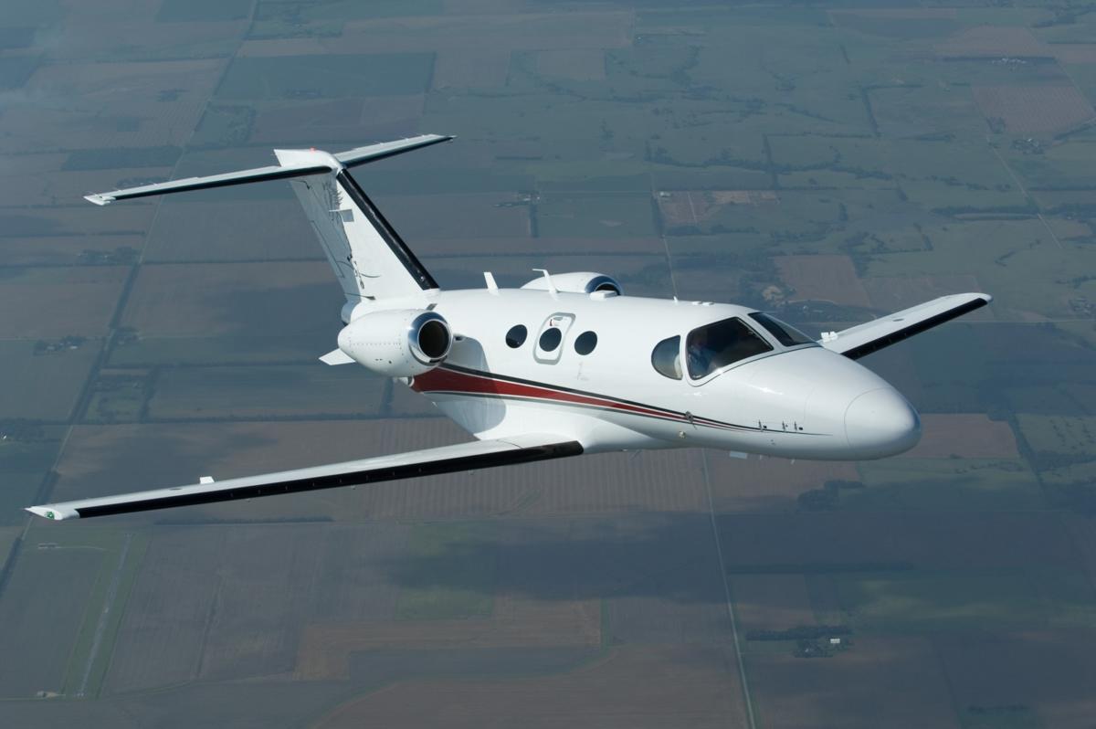 Cessna Citation Mustang CE-510 view for Nantucket charter
