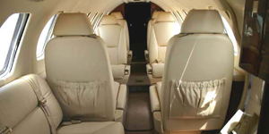 Cessna Citation V view for Nantucket charter