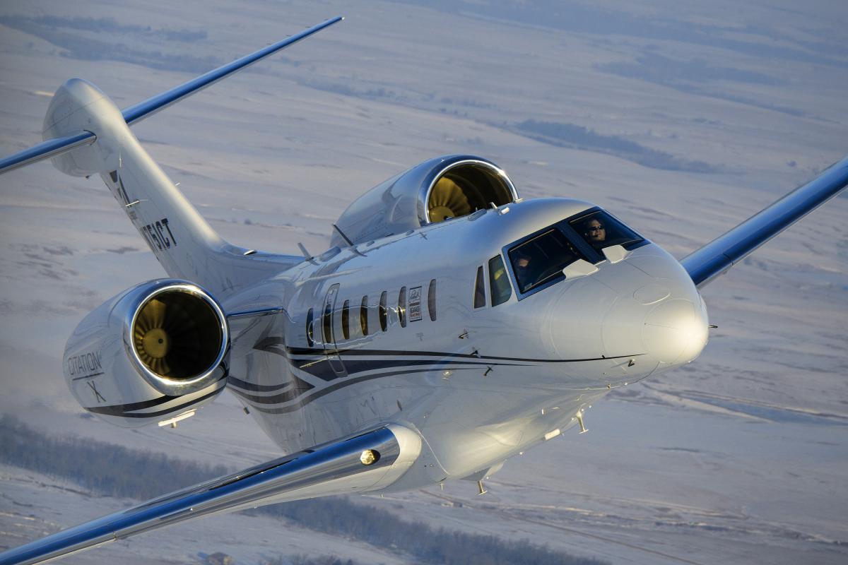 Citation X / 10 view for Nantucket charter
