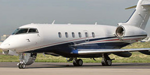Challenger 300 view for Nantucket charter