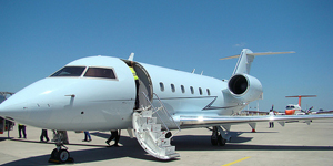 Challenger 601 view for Nantucket charter