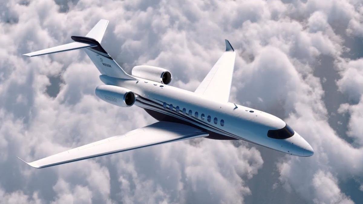 Cessna Citation Hemisphere view for Nantucket charter