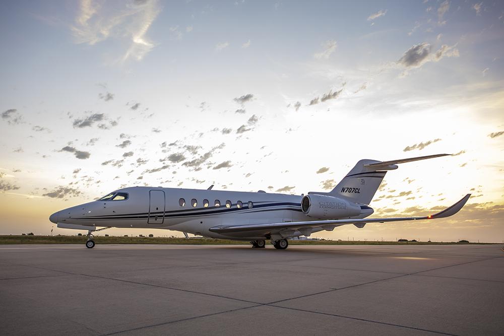 Cessna Citation Longitude exterior for Nantucket charter