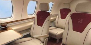 Eclipse 500 view for Nantucket charter