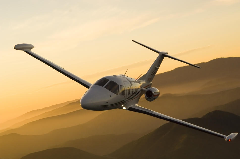 Eclipse 500 view for Nantucket charter