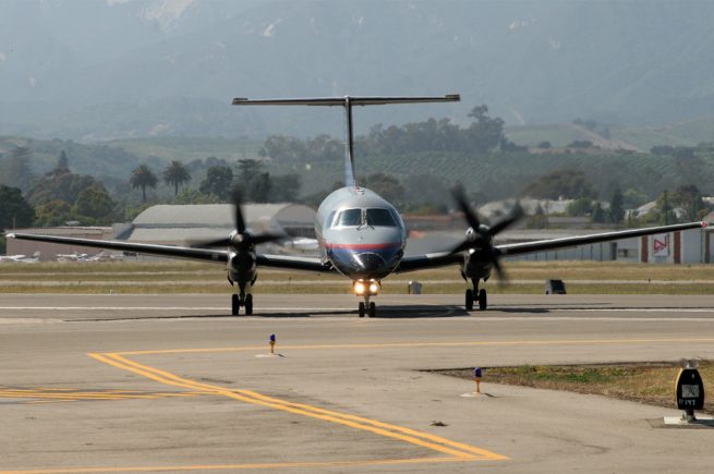 Embraer EMB-120 Brasilia view for Nantucket charter