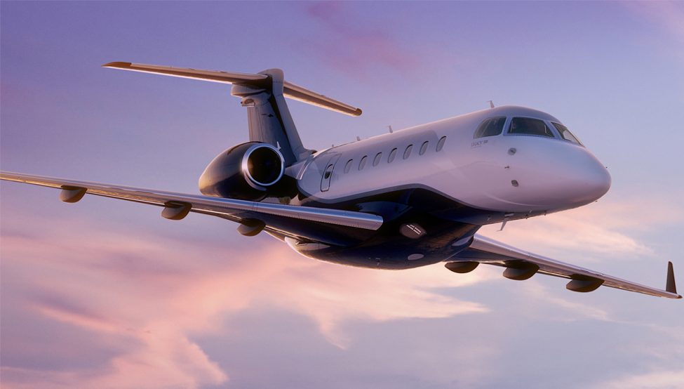 Embraer Legacy 500 super midsize jet for Nantucket charter