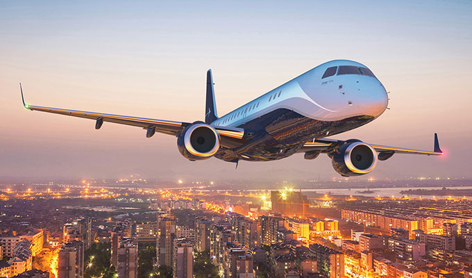 Embraer Lineage 1000 long range jet for Nantucket charter