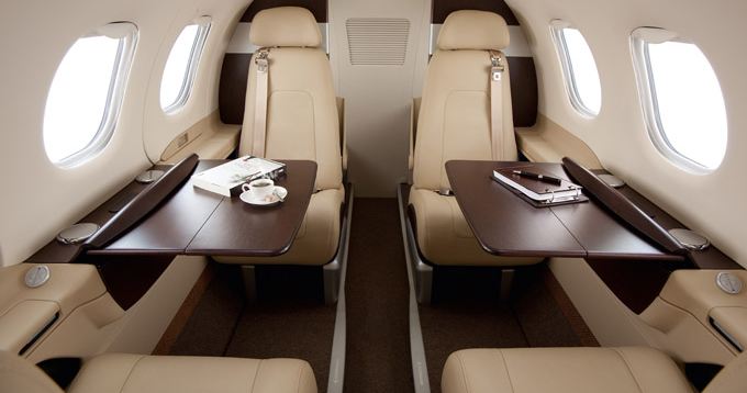 Embraer Phenom 100 very light jet private aircraft for Nantucket charter