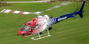 Eurocopter view for Nantucket charter