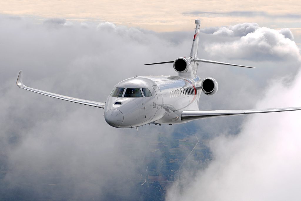 Dassault Falcon 8x long range jet for Nantucket charter
