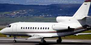 Falcon 900 view for Nantucket charter
