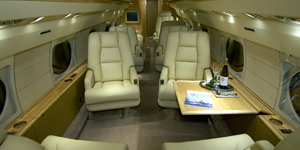 Gulfstream III / G3 cabin for Nantucket charter