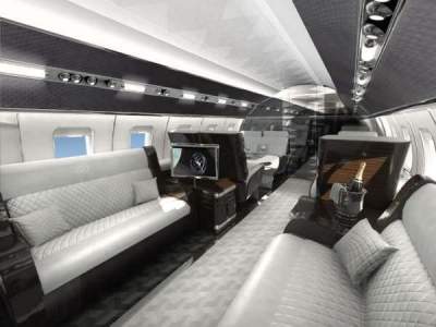 Gulfstream G650 / G6 cabin for Nantucket charter