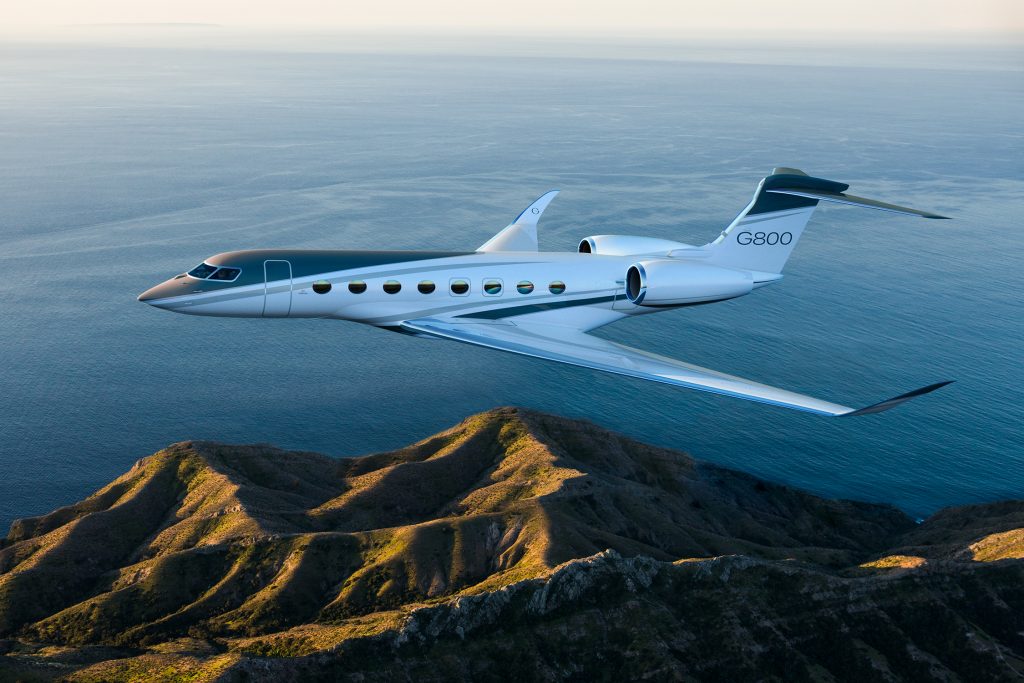 Gulfstream G800 long range jet for Nantucket charter