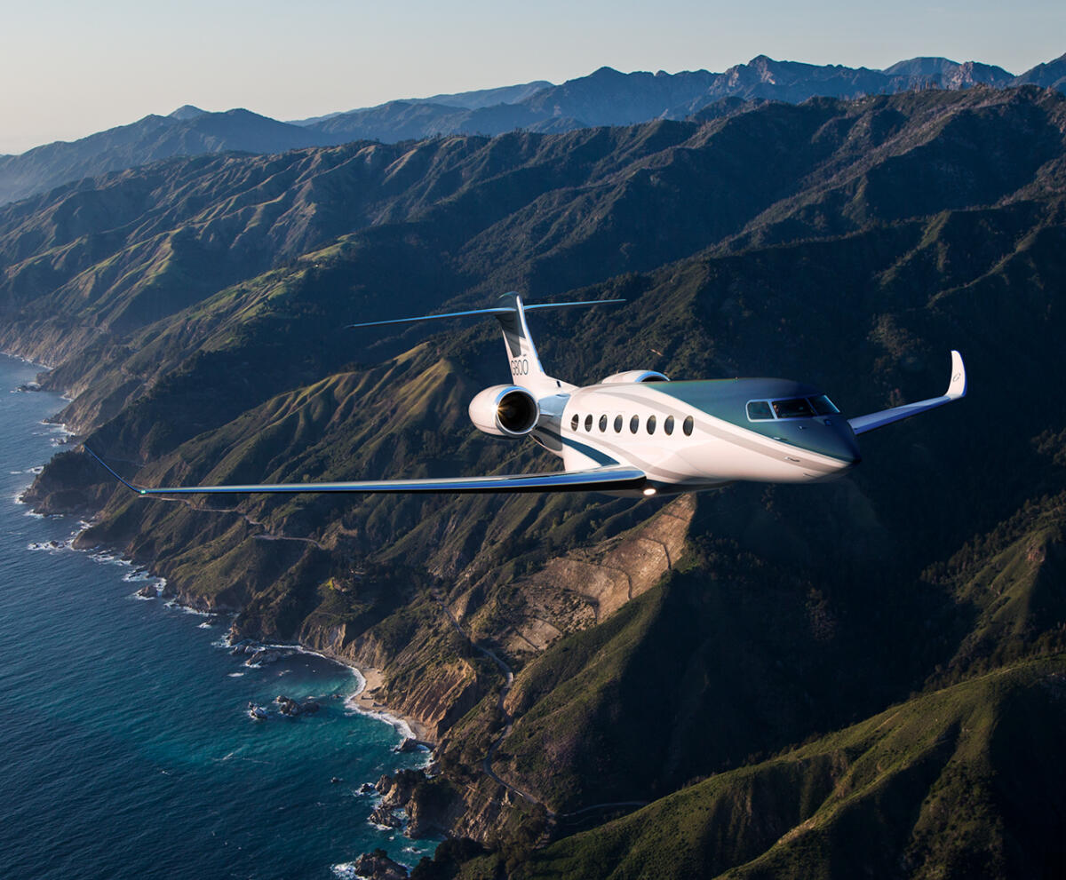 Gulfstream G800 view for Nantucket charter