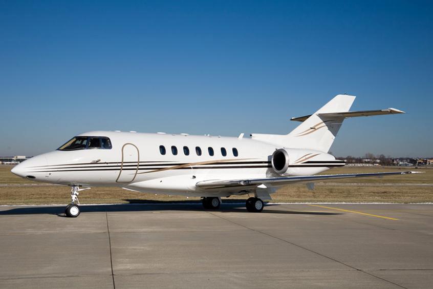 Hawker 1000 view for Nantucket charter