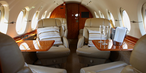 Hawker 900XP view for Nantucket charter