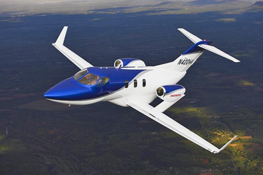 Honda HA-420 HondaJet view for Nantucket charter