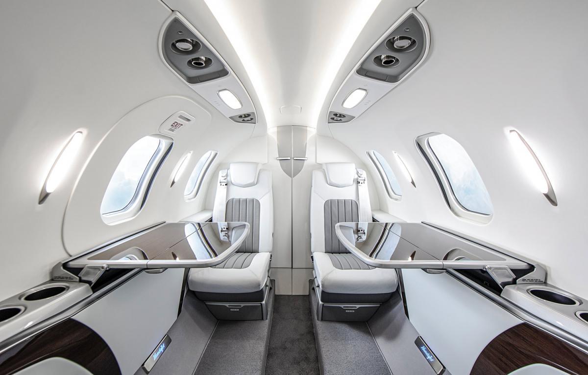 HondaJet Elite view for Nantucket charter