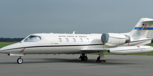 Learjet 35 view for Nantucket charter