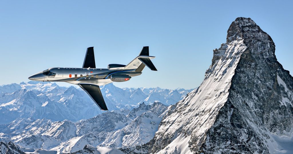 Pilatus PC-24 super light jet for Nantucket charter