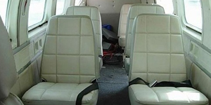 Piper Navajo / Cheyenne / Chieftain view for Nantucket charter